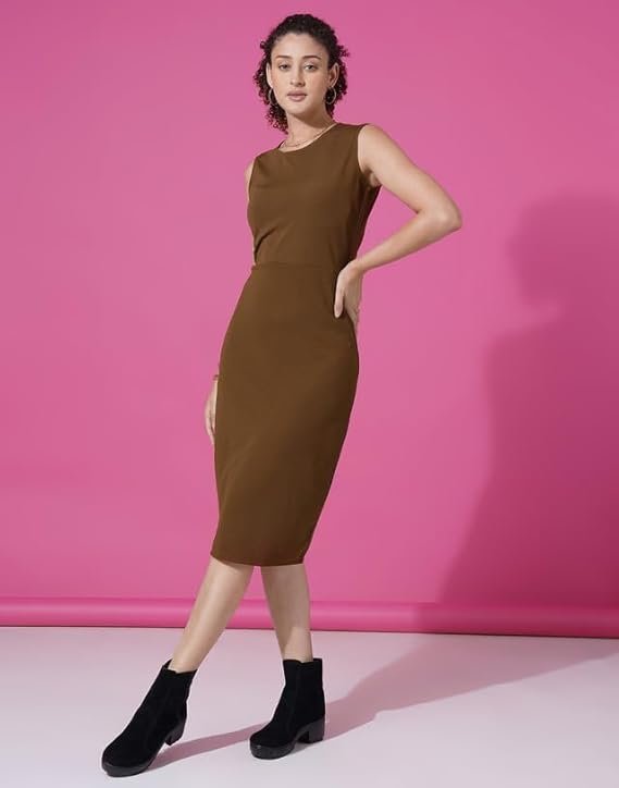 SIRIL Western Dress | Lycra Dress with Blazer for Women | Two Piece Dress for Women - Image 3