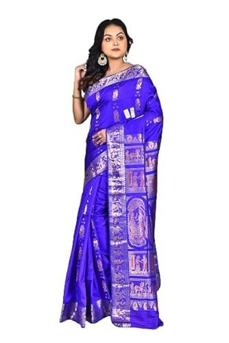 Katan Baluchuri Silk Saree