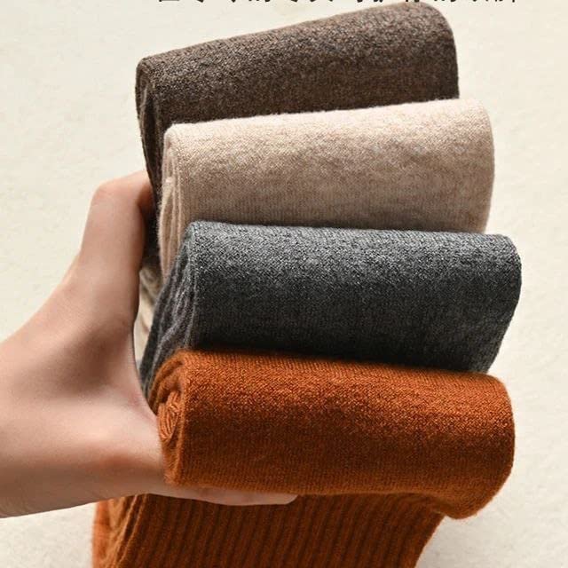 AVNISH Wool Warm Thigh High Socks | Knitted Thick Thermal Woolen Socks for Women Winter Wear Knee Length | Knee High Leg Warmers Long Socks Boot Cuffs Knee Cap | Stocking Girls - Image 2