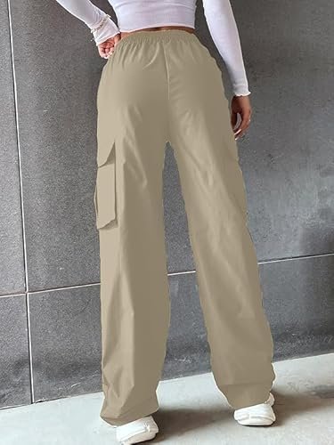 Women Cargo Jeans | Women's High-Waisted Jeans | Women Cargo Jeans | Cargo Jeans with 2 Pockets – Comfortable Straight Fit for Women - Image 6