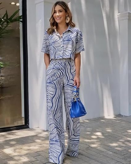Fashion Co-ord Set for Women – Stylish Korean Summer Outfit | Trendy Travel & Streetwear Look for Girls - Image 3