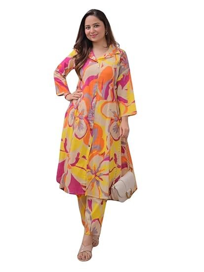 Fashion Women Co ord Set | Co-ord Set for Women Stylish | Kurta Set for Women | Kurta | Ethnic Set | 3/4 Sleeve - Image 2
