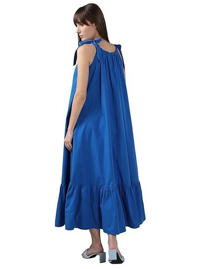VERO MODA Women's Cotton A-Line Maxi - Image 5