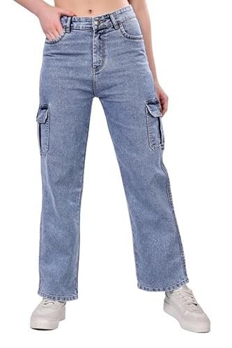 London Hills Women's Relaxed Fit Mid Rise Jeans || Jeans || Baggy Jeans || Baggy Jeans || Loose Jeans || Oversized Jeans Baggy