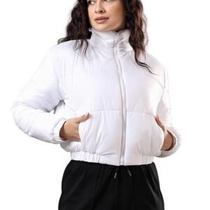 KOTTY Women Nylon Full Sleeve Solid Standard Length Puffer Jacket