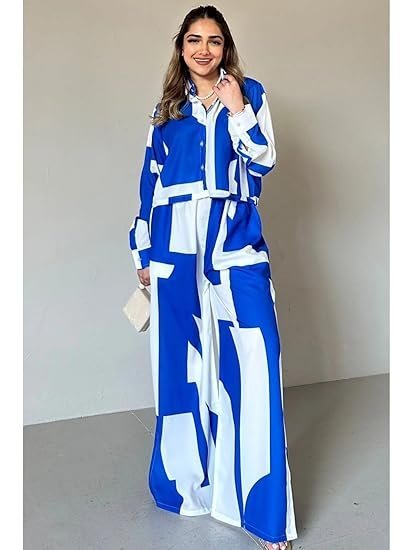 GRECIILOOKS Women Co Ord Set for Women | Co Ord Set for Women Stylish | Festive Co Ord Set for Women | Travel Co Ord Set for Women | Full Sleeve Women Co Ord set