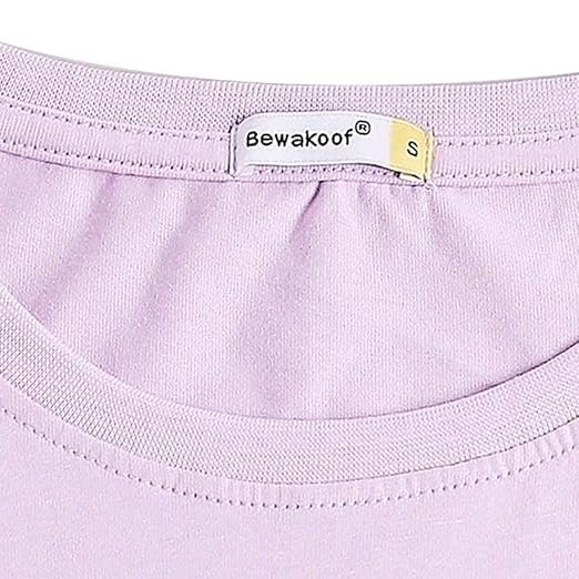 Bewakoof Women's Graphic Printed 100% Cotton T-Shirt - Boyfriend Fit, Round Neck, Half Sleeve - Image 4