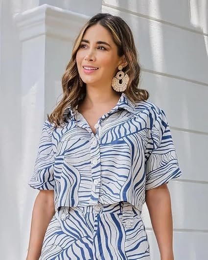 Fashion Co-ord Set for Women – Stylish Korean Summer Outfit | Trendy Travel & Streetwear Look for Girls - Image 4