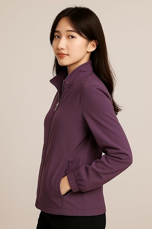 LITZO Women Jacket || Women Sweatshirt Style Jacket for Winter Wear (L-124-126) - Image 3