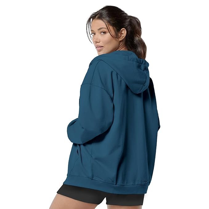 FUNKY MONKEY - Women's Cute Hoodies Teen Girl Winter Jacket Sweatshirts Casual Drawstring Clothes Zip Up Hoodie with Pocket - Image 4