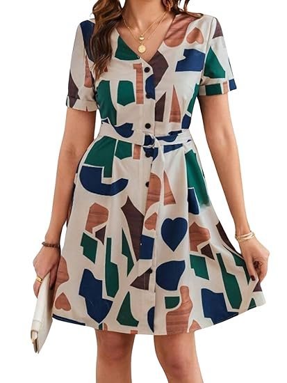 Knee Length | Half Sleeve | Summer Dress | Casual Wear Dress for Women - Image 5