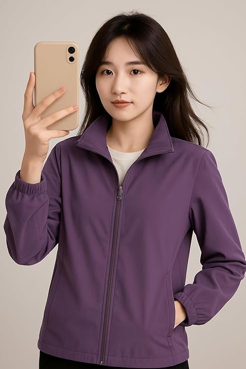 LITZO Women Jacket || Women Sweatshirt Style Jacket for Winter Wear (L-124-126) - Image 5