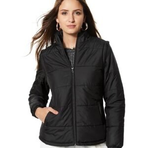 Symbol Women's 100% Polyester Regular Jacket