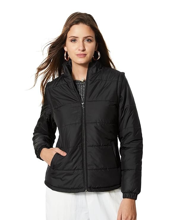 Symbol Women's 100% Polyester Regular Jacket