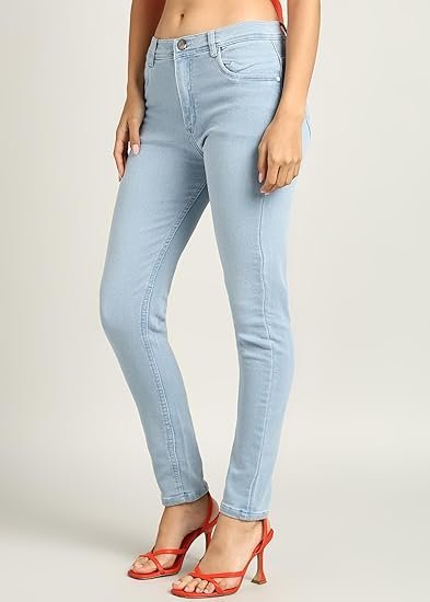 Nifty Women's Denim Slim Fit High Waist Jeans