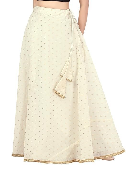 Studio Shringaar Women's Polyester Maxi Skirt - Image 2