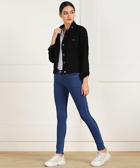 Nifty Women's Cotton Blend Stretchable Mid Rise Jeans - Image 5