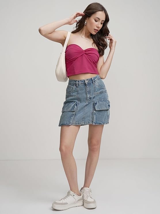 Tokyo Talkies Bandeau Top - Image 6