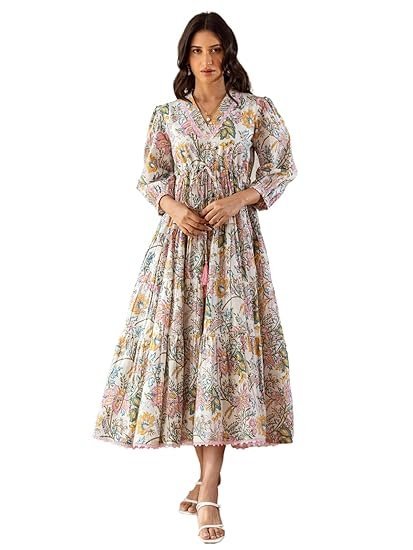 GRECIILOOKS Dress for Women Stylish | One Piece Dress for Women Long | Women Dress | Long Dress for Women | Maxi Dress for Women