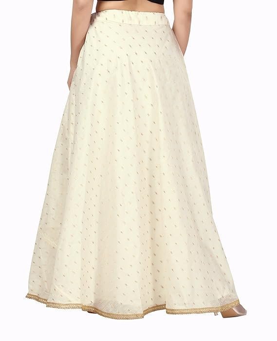 Studio Shringaar Women's Polyester Maxi Skirt - Image 5