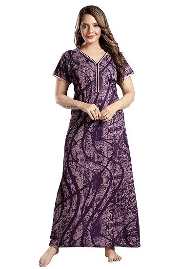 G4Girl Nighty for Women's with Long Zip