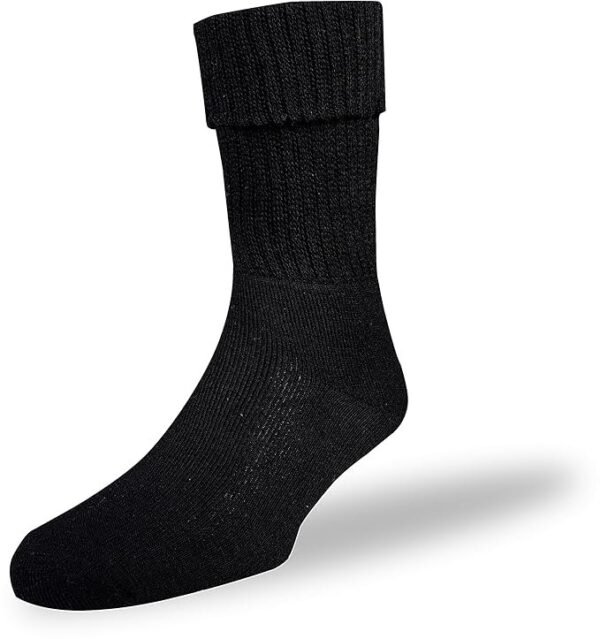 RC. ROYAL CLASS Women Calf Length Towel Terry Thick Woolen Winter Wear Socks, Cushioned Warm Thermal Socks For Women (Pack of 3 Pairs) - Image 4