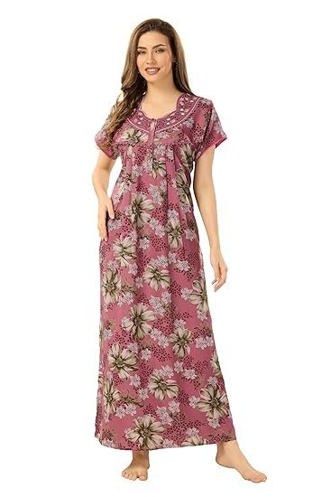 Soulemo Women's Printed Alpine Nighty 1676