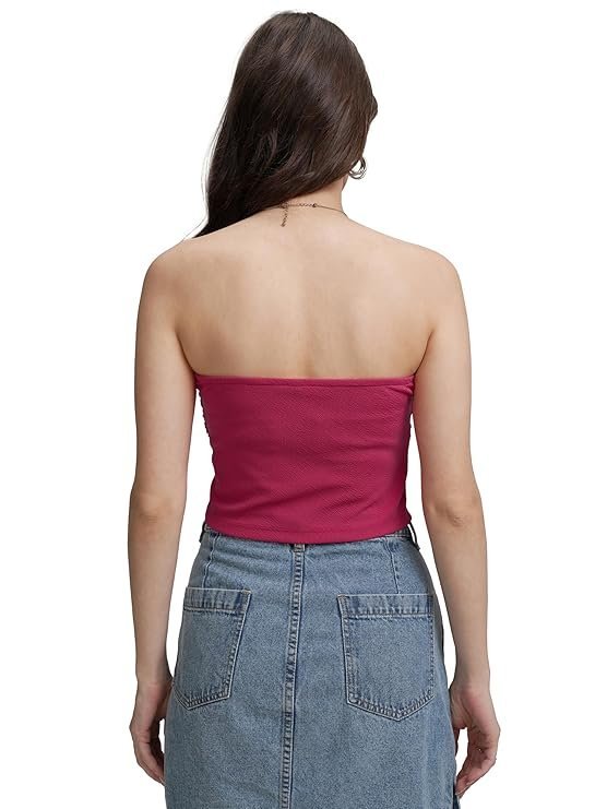 Tokyo Talkies Bandeau Top - Image 5