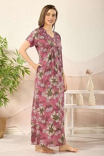 Soulemo Women's Printed Alpine Nighty 1676 - Image 4
