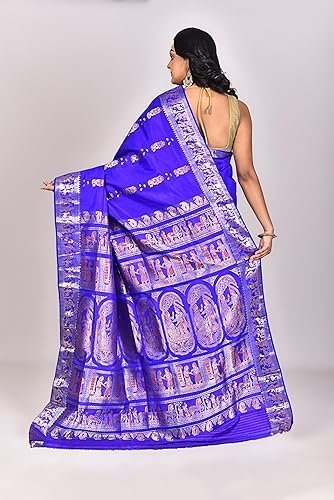 Katan Baluchuri Silk Saree - Image 5