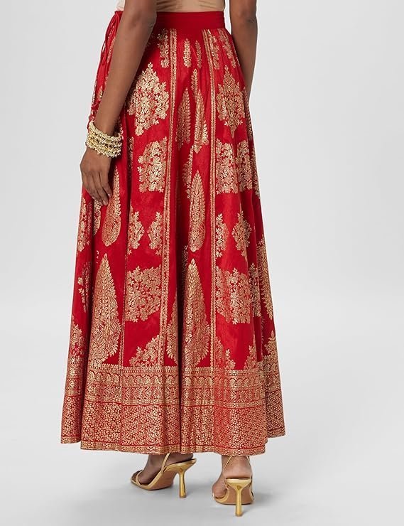 BIBA Women Polyester Long Skirt - Image 5