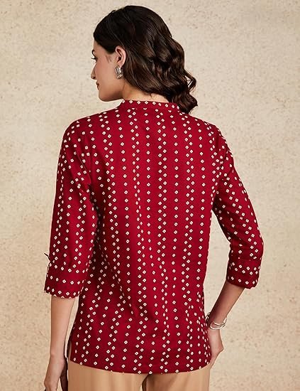 Myx Women's Cotton Regular Fit Casual Kurti - Image 6
