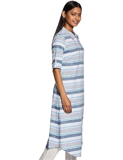 Aurelia Women's Cotton Regular Kurta
