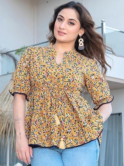 Arayna Women's Cotton Comfort Fit Top - Image 3
