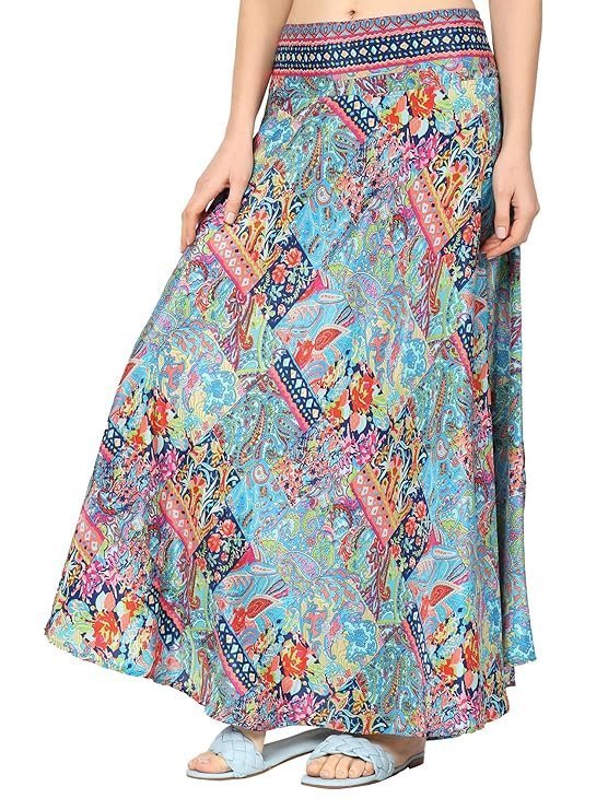 KE Kanha Exports Skirt for Woman | Women Skirts Skirt Perfect for Beach | Summer top | Boho | Short & Long Skirt | Stylish Lehenga Type - Image 2