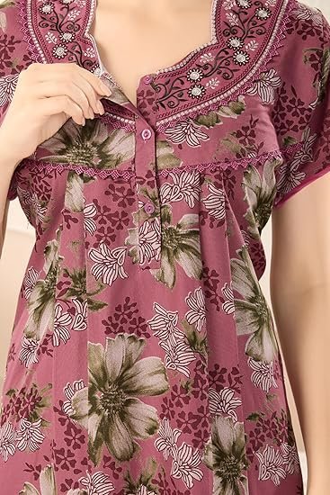 Soulemo Women's Printed Alpine Nighty 1676 - Image 6