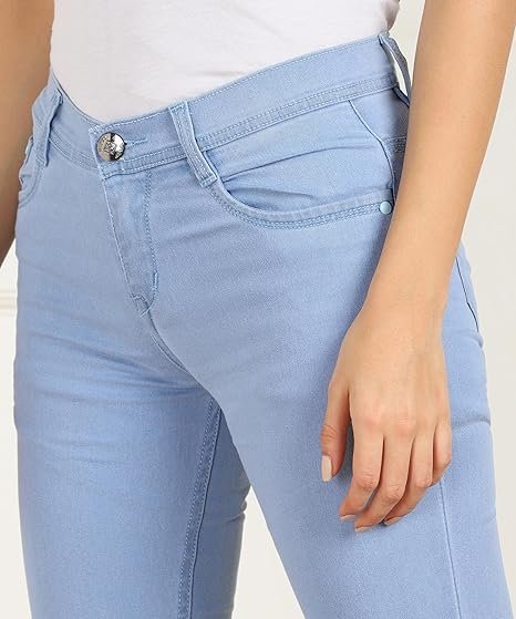 Nifty Women's Cotton Blend Stretchable Mid Rise Jeans - Image 5