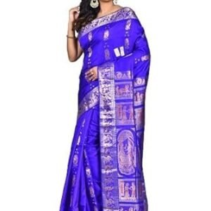 Women's katan baluchuri silk saree