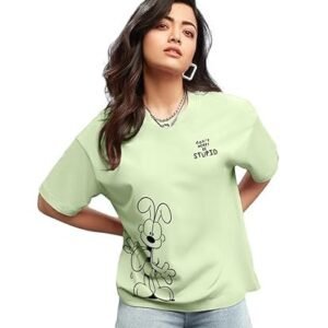 women's graphic oversized fit t-shirt