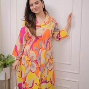 Women's fashion women co ord set | co-ord set for women stylish | kurta set for women | kurta | ethnic set | 3/4 sleeve