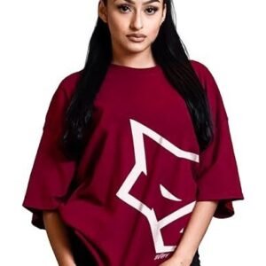 women's cotton oversized fit t-shirt