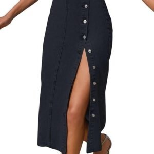 Women's denim skirt for women | long skirt for women | skirt for women | denim skirt for women long | pencil skirt for women