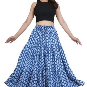 Women's bsf women's full length rayon maxi skirt