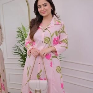 Women's fashion women co ord set | co-ord set for women stylish | kurta set for women | kurta | ethnic set | 3/4 sleeve