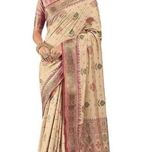 women's patola silk saree for patola festival wedding silk with rich pallu design sarees for women with blouse piece