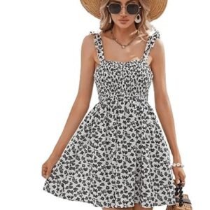 women's fit and flare mini dress