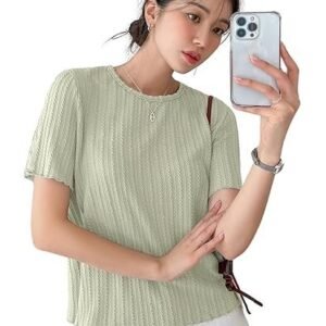 Women's women’s fashion tops – crop top, loose fit oversized shirts & stylish korean tank tops for summer wear