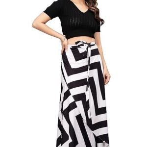 Women's tennecy women western looks long wrap around skirt free size.