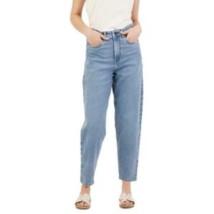 women's high-waisted wide-leg jeans, casual denim pants