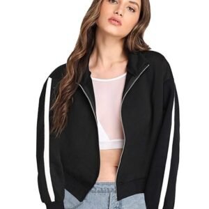 Women's fabricorn women's fleece collared neck sweatshirt